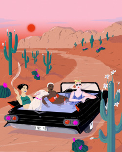 laurabreiling:self driving POOL cadillac