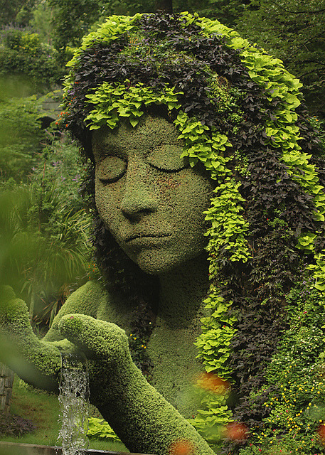 The Earth Goddess at Atlanta Botanical Garden / USA (by Steven W Lum).