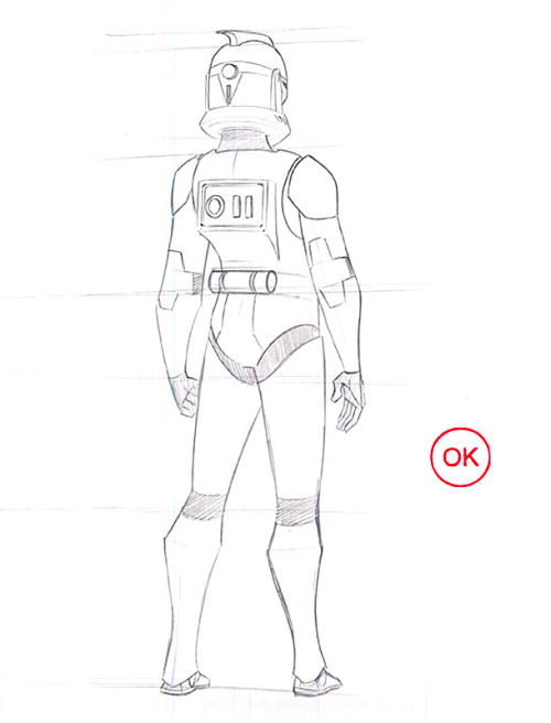 clonewarsarchives: Clone trooper armor design and mechanics for The Clone Wars TV series