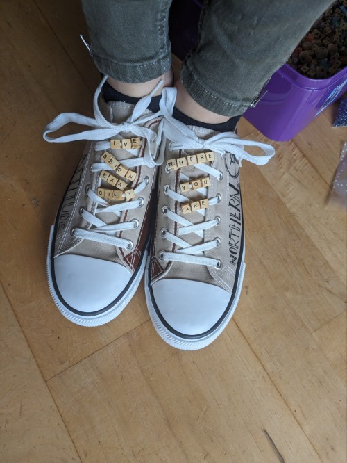 Noah Kahan X Hozier Converse I Customized For My Concert This Month. God I'm So Normal About This Song