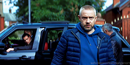 safedistancefrombeingsmart: Martin Freeman as Chris Carson in The ResponderBreathe! Just breathe.