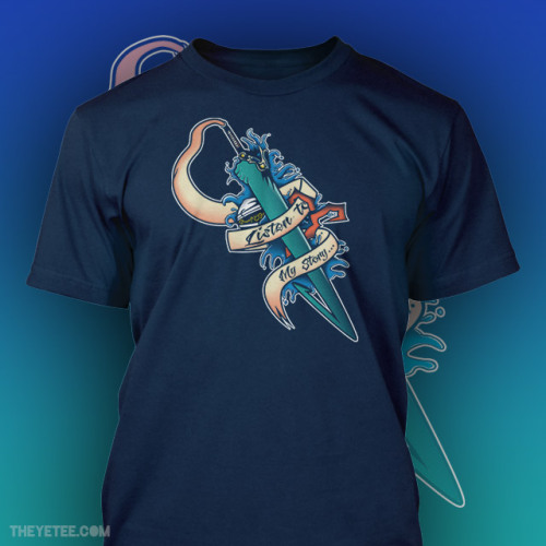 theyetee:  The Guardian by Megan Lara: Art & Illustration & Omega Man 5000 My Story by Ruwah: Illustration & Art!ป on 03/27 at The Yetee 