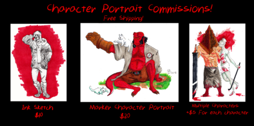digital-cadaver - I’m opening commissions because money is kind...