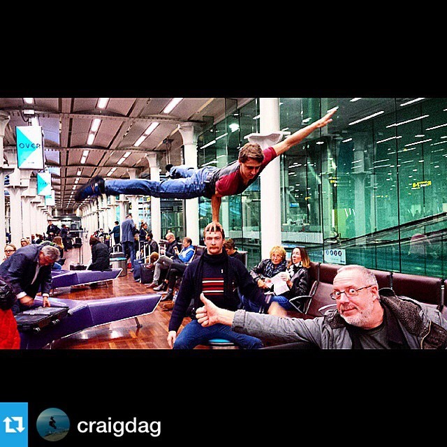 #Repost from @craigdag - BA Hons students en route to France with our HE Director Tim. #circuseverywhere #nationalcircus #circuseverydamnday #CNACUK #twitter #facebook http://bit.ly/1EViRxJ November 18, 2014 at 11:55AM