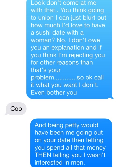 black–lamb:  browngirlblues:  black—lamb:  senpaicoolems:  black—lamb:  Ok.. So this friend of a friend has been trying to get me to ‘chill’ with him ALONE for months…. I barely know this guy but tonight I finally found the opportunity