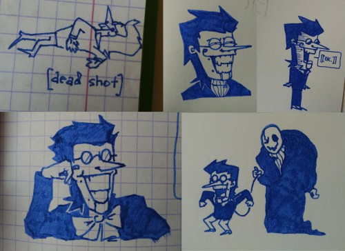 Drawing Spamton As Memes In Corners Of The Pages Is A New Hobby Of Mine
