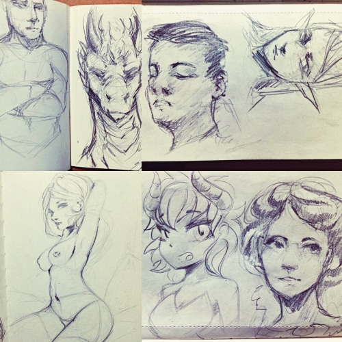 XXX My recent sketches, including some still photo