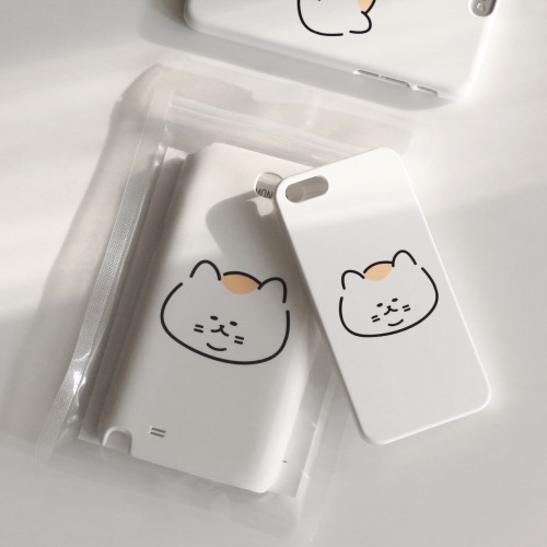 3MONTHS / Cat face case. -www.3months.co.kr