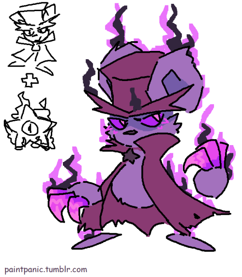 concept art / idea for a more interesting dark daroachhe’s still just a recolor but there’s at least