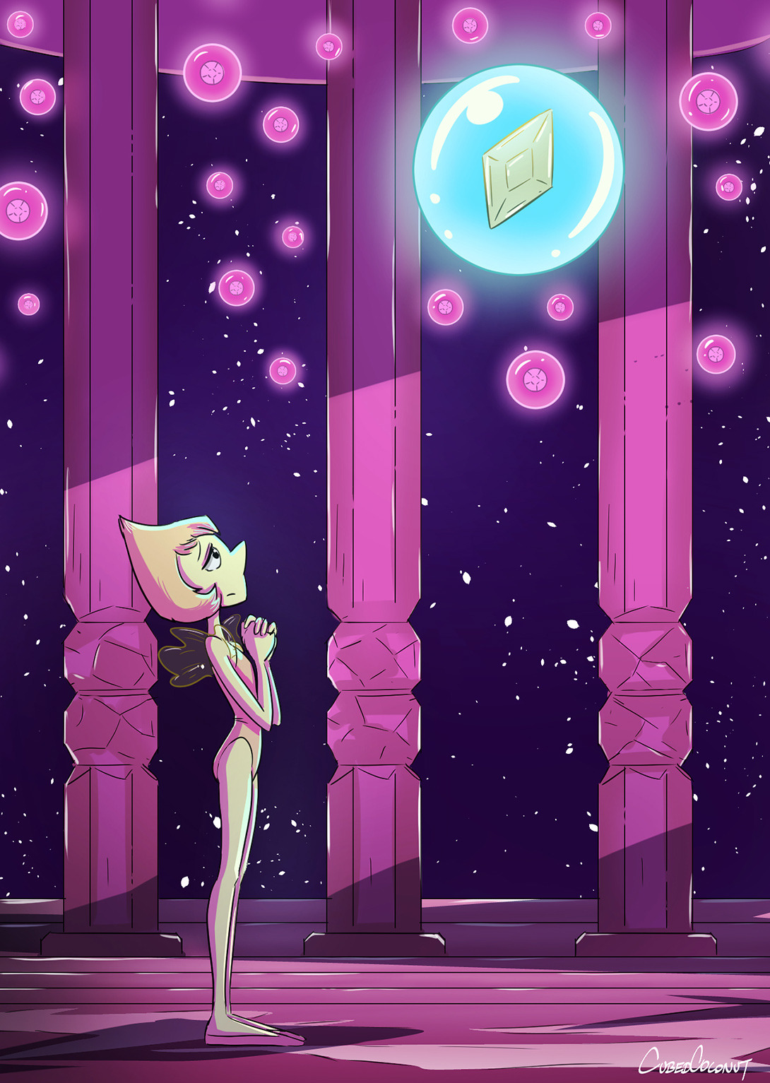 Here’s a commissioned piece that asks what if Yellow Diamond is really behind the
