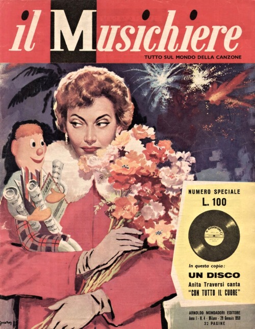 vinylespassion:  Il Musichiere, 1959. 