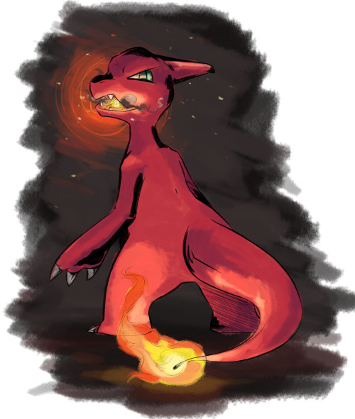 Charmander evolutionary line complete.CharmanderCharmeleonCharizardMega Charizard