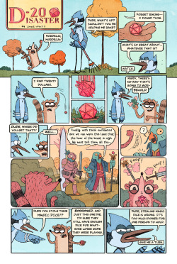  jakewyattriot: It’s free comic book day! Have a free comic book. BOOM! Studios put this silly little Regular Show comic I made in their free comics sampler this year. And since they’re giving it away, I can’t get in too much trouble for also giving