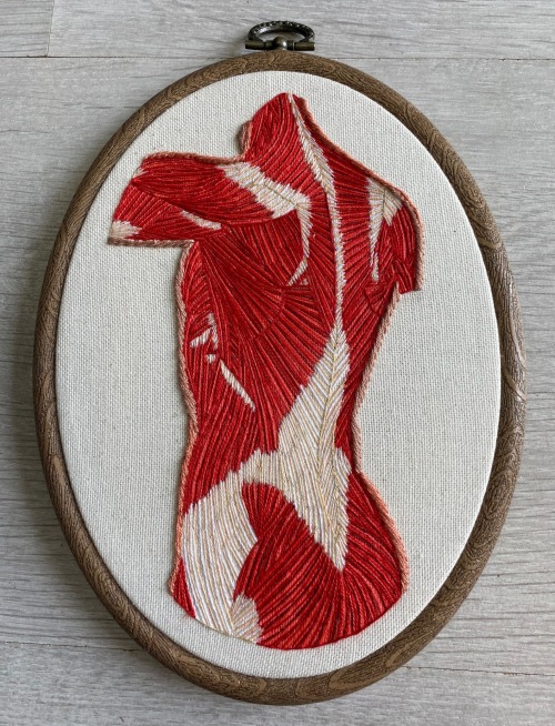 sosuperawesome:Anatomical EmbroideryAmbroidering on Etsy 