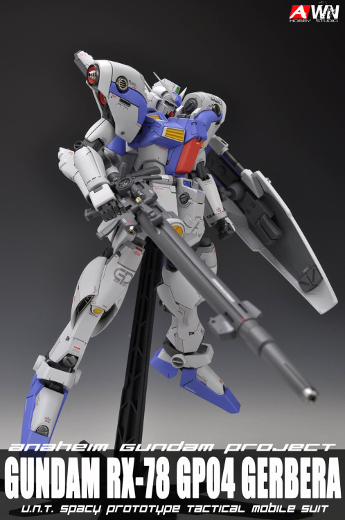 lj7stkok:  gunjap - [Anaheim Gundam Project] 1/100 Gundam RX-78 GP04 GERBERA Ver.VP: Modeled by Alwe