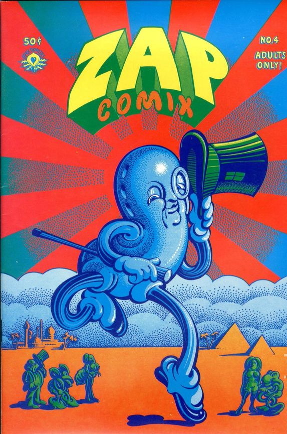 magictransistor:
“Spain Rodriguez. Zap Comix #4. 1968.
”