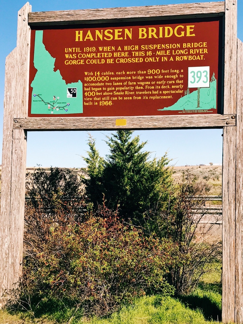 hellovagirl:Hansen Bridge, Idaho