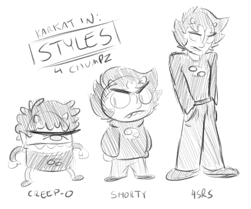 Pfffft maaaaaan having only one style is for decisive boring people, ya know? *ollies outies*