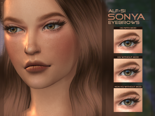 alf-si: Eyebrows 22 HQ & non HQ child + ; humans; 24 colors; custom thumbnail. HQ version work