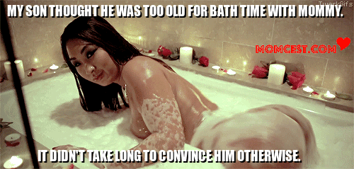 bath time with mothermy - more @ realincest.info