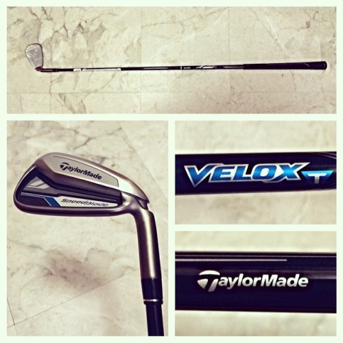 Taylormade hooked it up! Just got my SpeedBlade 6-iron in the mail, can’t wait to try this out tomor