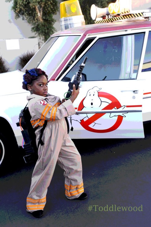 safetylights:Look at the little mini Ghostbusters! Recreation by Toddlewood