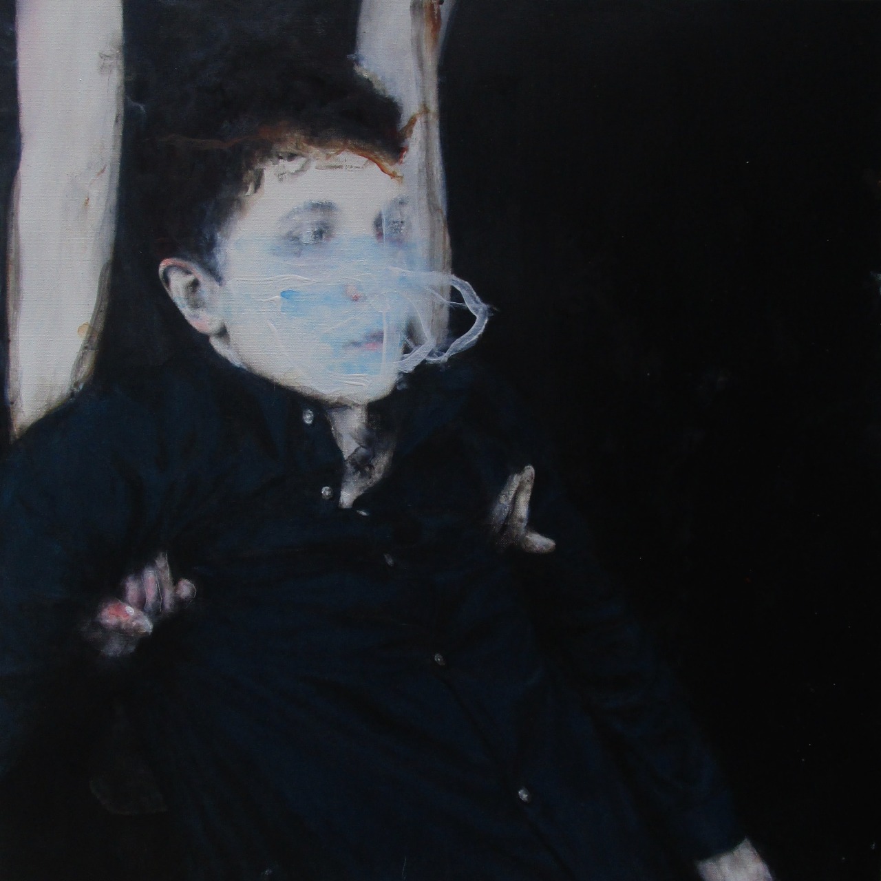antoinecordet:Antoine Cordet.ALL FRAGMENTS LOVE THE KID; Acrylic on canvas.
