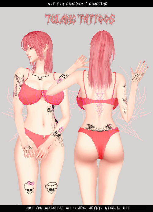 devilsfang:ꦲꦤꦸ just 2 tattoos based on ur suggestions dont upload on simsdom/simsfind, paysites, a