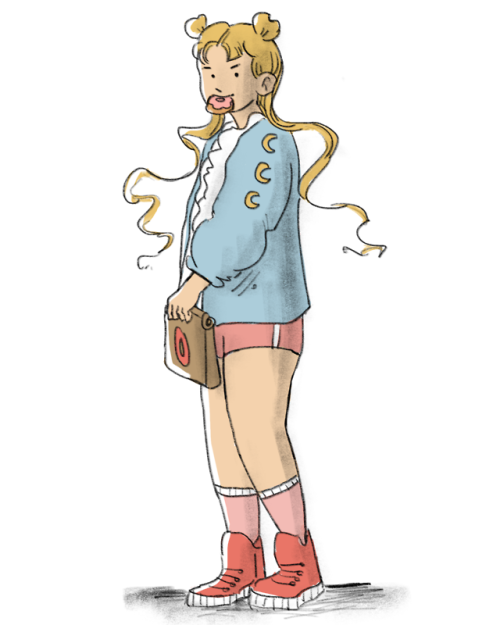 alexsiple:my friend @that-wandering-hero inspired me to draw usagi so Here She Is