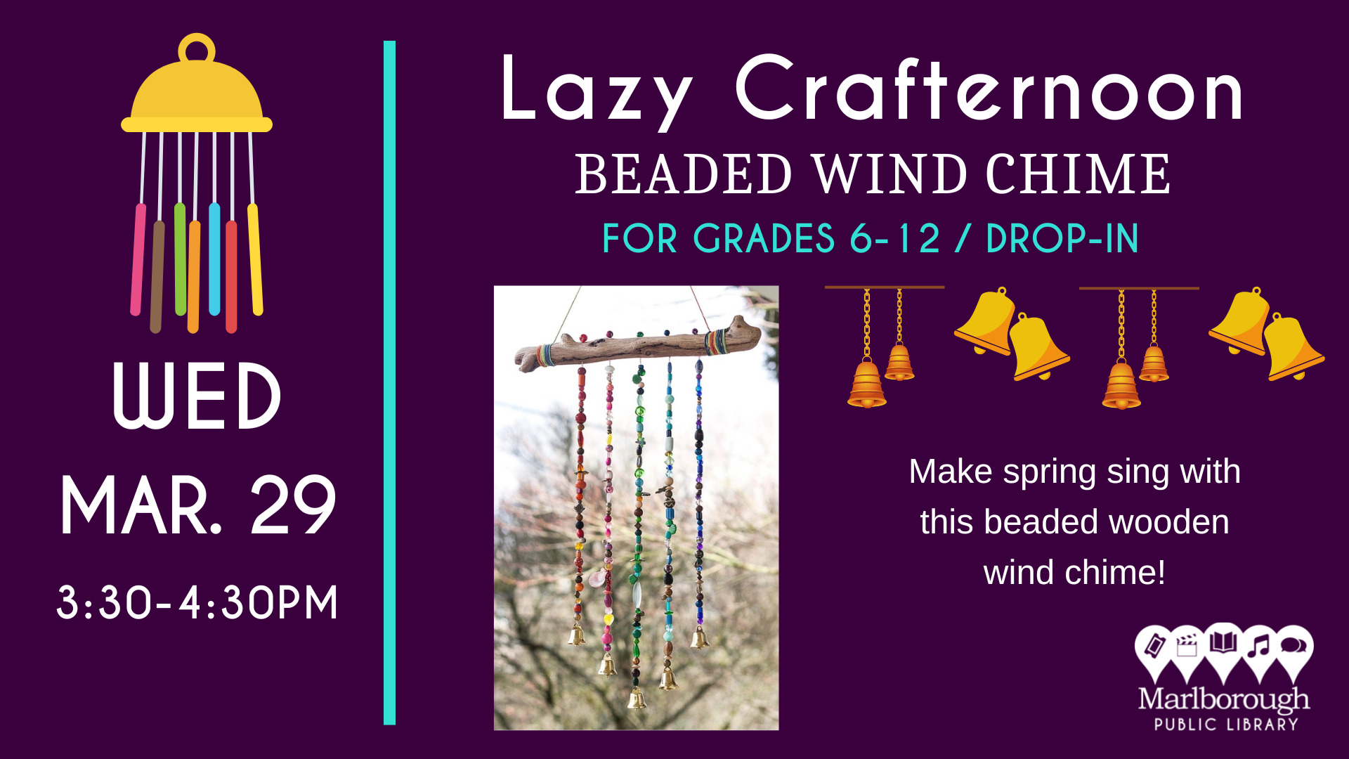 wooden wind chimes