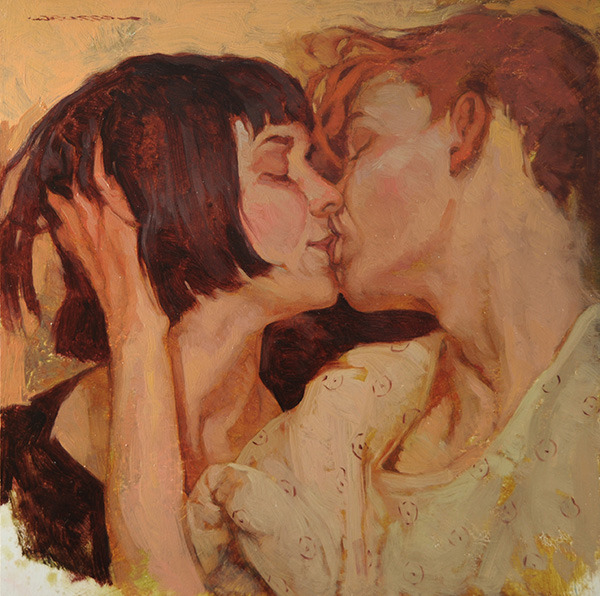 russiacore: Joseph Lorusso, passionate kiss (1966).