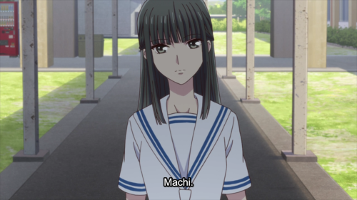 gothgf-isuzu: One, Yuki called her Machi! Love it. Two, she looks so pretty wooooow I-