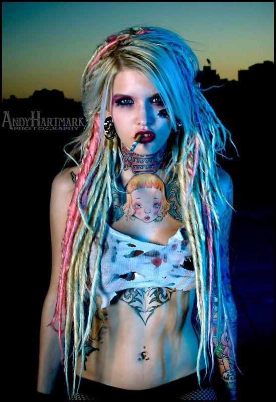 Women with tatoos