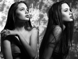 elaksi:  teenage angelina jolie makes life