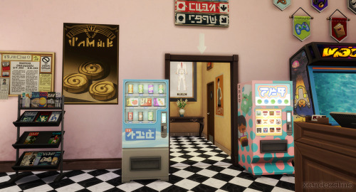 xandezsims: [Build: The Timewarp] Lot Size: 30x30Lot Type: RestaurantWorld: San MyshunoLot: The Old 