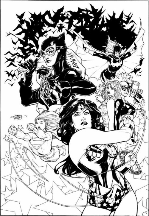 Porn Pics comic-book-ladies:DC Ladies by Rachel &