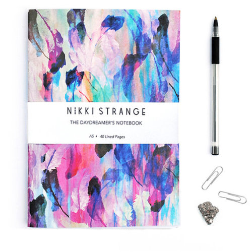 lesstalkmoreillustration: Handcrafted Notebooks By Nikkistrange On Etsy *More Things &amp; Stuff