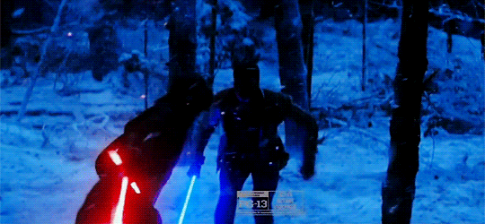 Kylo Ren's Lightsaber Twirl: Reblog if you agree