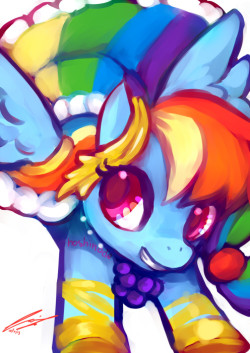 lunarphoenix:  Rainbow Dash by Scarlet-Songstress