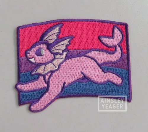 sosuperawesome:Pride Pokemon Patches Ainsley Yeager on EtsySee our #Etsy or #Pride tags