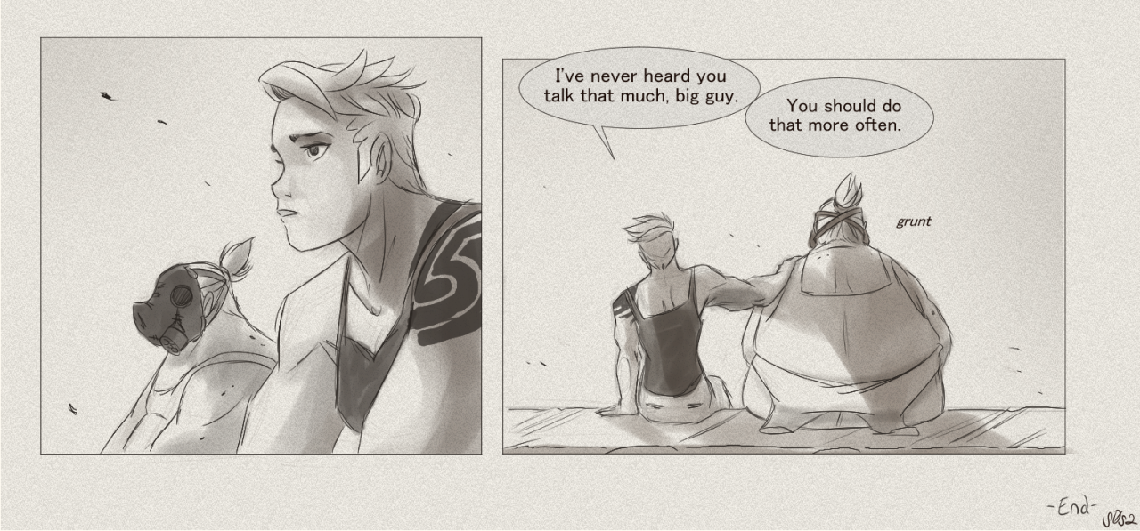 s0s2: Roadhog talks. A friend inspired me to do a sequel to this  Some interesting