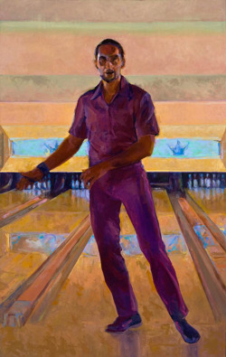 parkstone-international:  “The Lebowski Cycle”, real paintings by Joe Forkan. The Dude in his coolest version. 