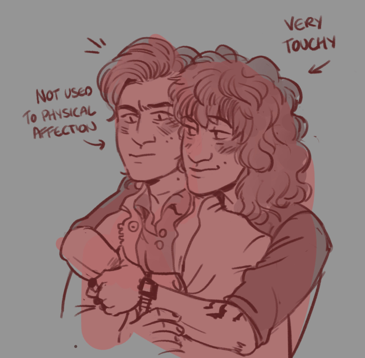 charmophron:clingy eddie doodle for tonight