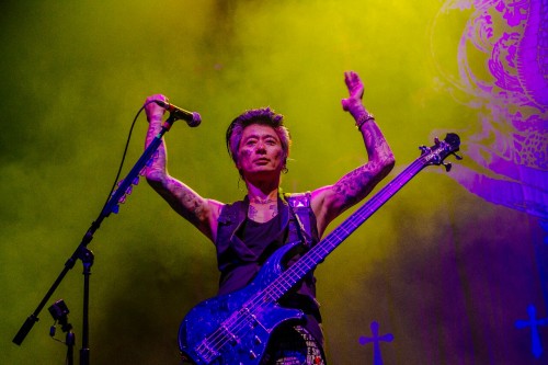 I had the chance of shooting the Vamps concert in Mexico city last weekend.Great band.