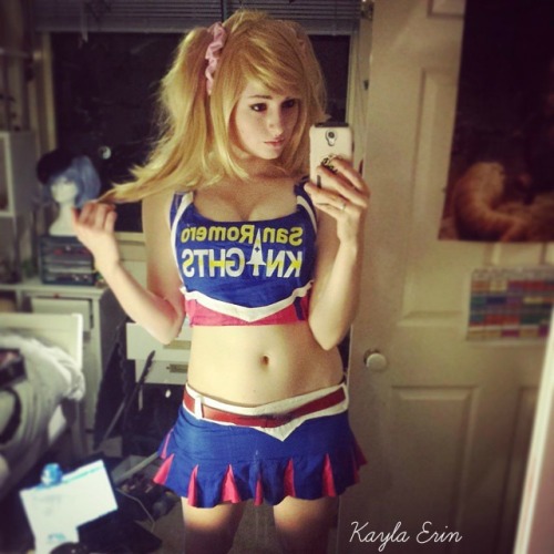 Porn Pics dirty-gamer-girls:  Lollipop Chainsaw Cosplay