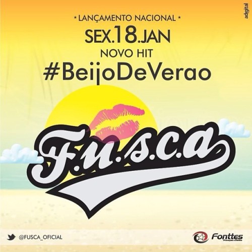 coisa-luar:  Novidade no pedaço!!! Espalha pra geral!! #Vamoquevamo Pra tds vcs um #beijodeverão! 😎✌ - @aguiarthur- #webstagram 