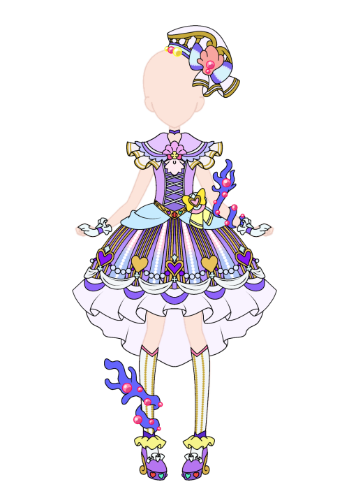 I Made Tropical Rouge PreCure Outfit But In Illuminage Style Hope You Like It