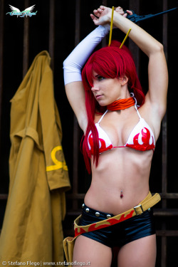 hotcosplaychicks:  Yoko TTGL by MiciaGlo  Check out http://hotcosplaychicks.tumblr.com for more awesome cosplay