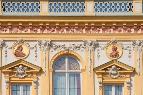 polishcastles:  Wilanów Palace, Warsaw, Poland [via Wilanów Museum].