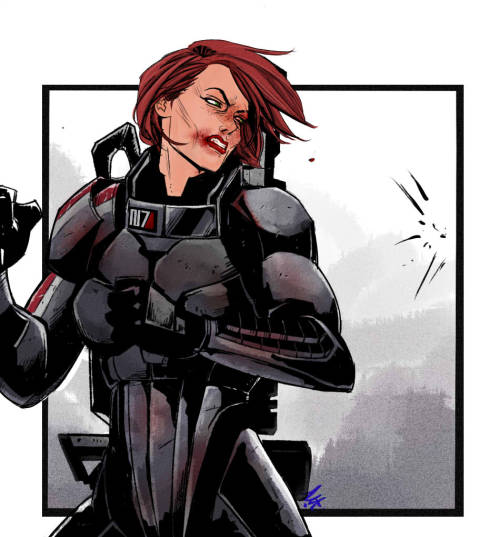 marceline2174: I guess Shepard is the 1st and last human being who fights the yahg with her bare han